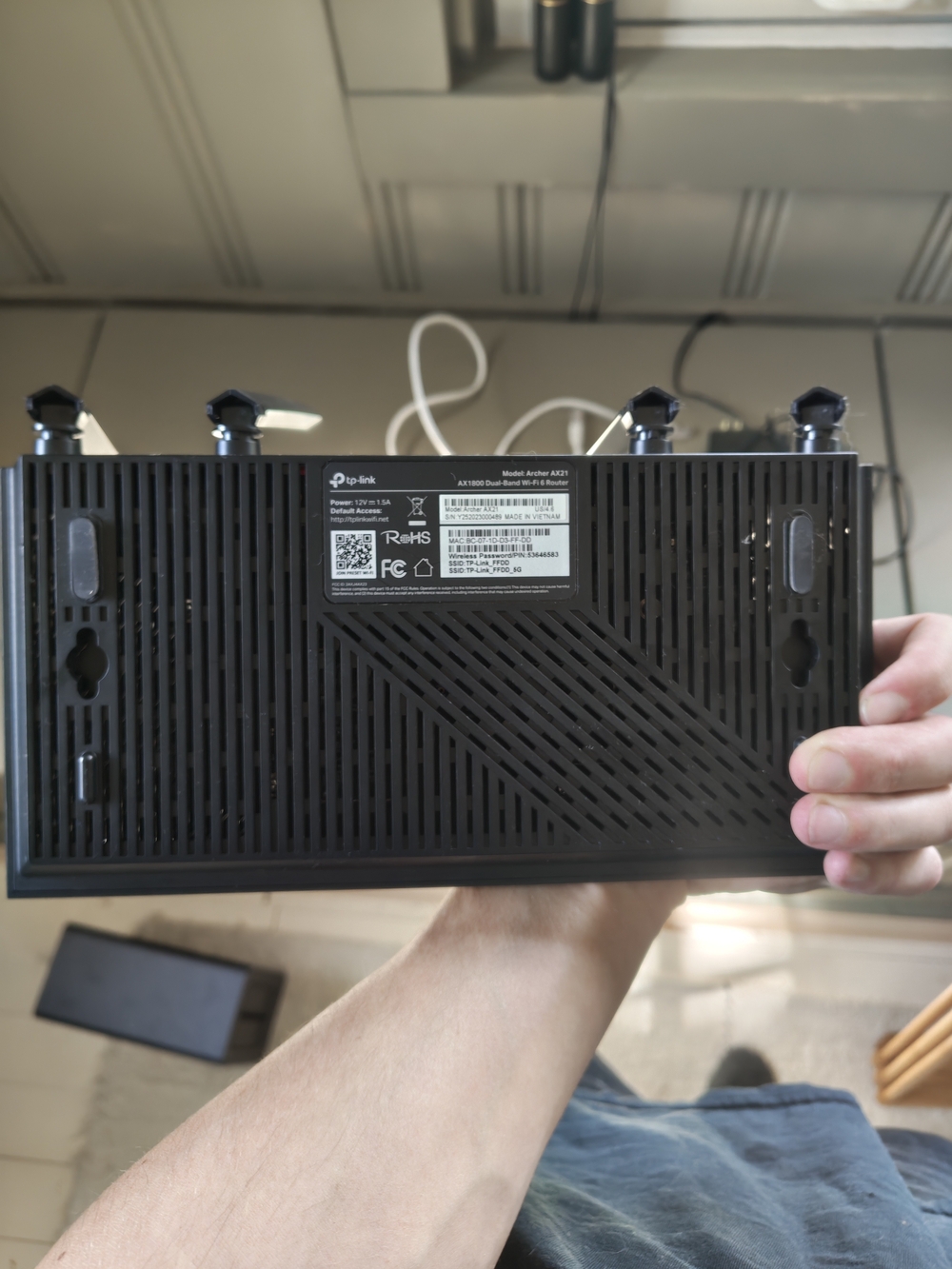 Linksys AX55 WiFi 6 Router - Picture 4 of 5